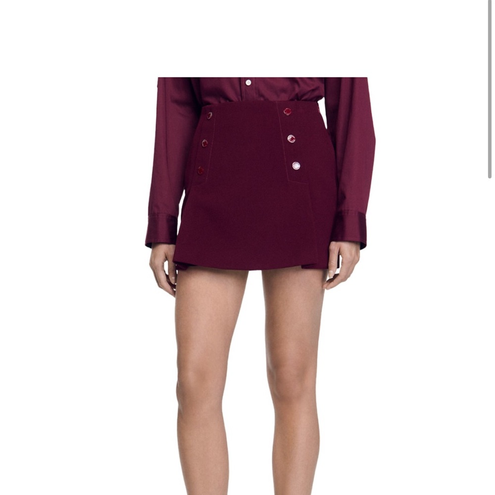 Sandro Hortie Mini Skirt